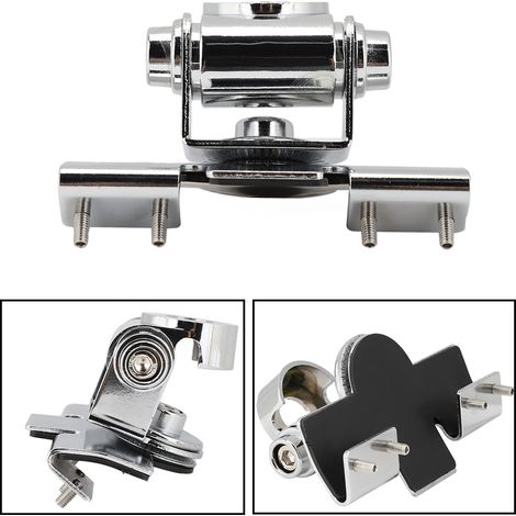 Support universel pour antenne auto RB-400, couleur argent, inclut 4 vis de montage (1/5)