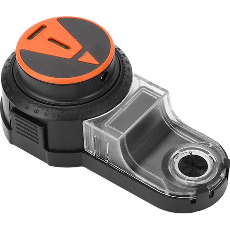 Aspirateur de poussière pour perceuse 2 en 1, capot collecteur rotatif à 360° pour chantier (1/5)