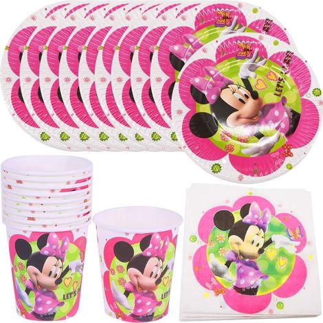 Minnie Mouse Geburtstagsset, 10-teilig