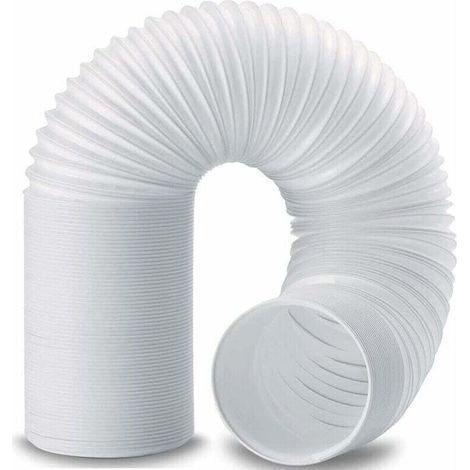 Tragbarer Klimaanlagenschlauch, 150 mm Durchmesser, flexibler PVC-Abluftschlauch, 2 m Länge, universeller Lüftungsschlauch, Schlauchset für tragbare Klimaanlagen, Abluftgeräte, Trockner (1/5)