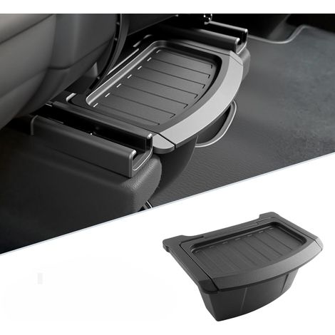 Storage Box for Model Y Juniper 2025 - Organiser, Garbage Basket, Back Seat Storage Box, Compatible Accessory (Removable Lid) (1/5)