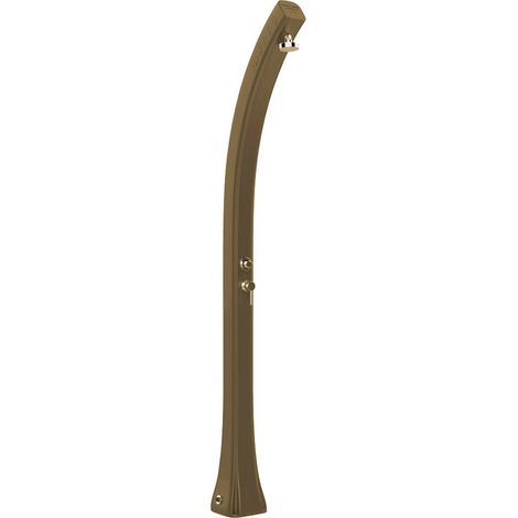 Doccia Solare da Giardino 28L Miscelatore Temporizzato Arkema Happy Beach Dove Grey (1/5)