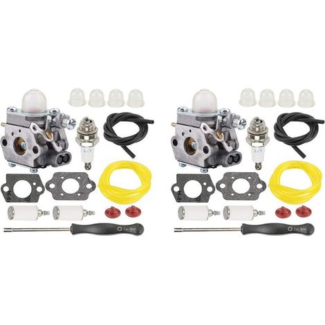 Passend für 2x 753-06190 Bl110 Wt-973 Vergaser, passend für Troy Bilt TB22, TB22EC, TB32EC Vergaser, TB80EC Kabelbaum, Rasenmäherschrauben Bl160 BC210