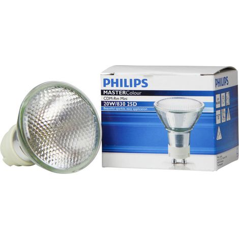 Philips MASTERColour GX10 CDM-RM Mini 20W 25D - 830 Blanc Chaud (1/5)