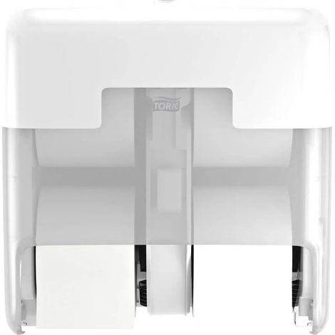 [NEUWERTIG] B-Ware Tork Toilettenpapierhalter Spender Toilettenpapier T7 System Weiß 4 Rollen