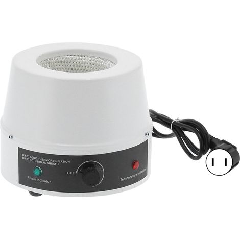 250ml Thermostat Électrique Chauffage Laboratoire Manteau Ajustable Température Machine Scolaire Prise US 110V (1/5)
