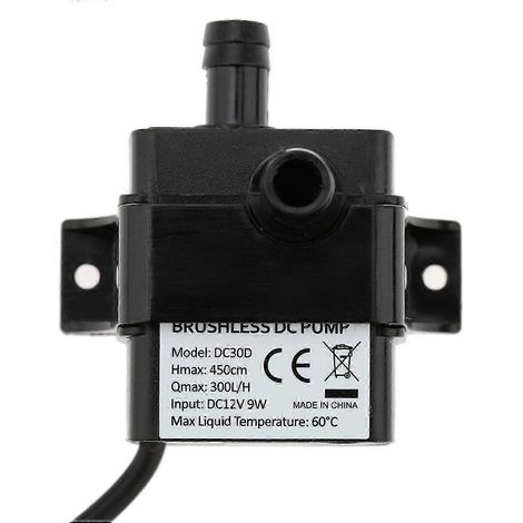 Pompe à eau/huile Anself Mini ultra-silencieuse DC12V 9W Micro sans balais, étanche et submersible, pour fontaine Aqua (1/5)
