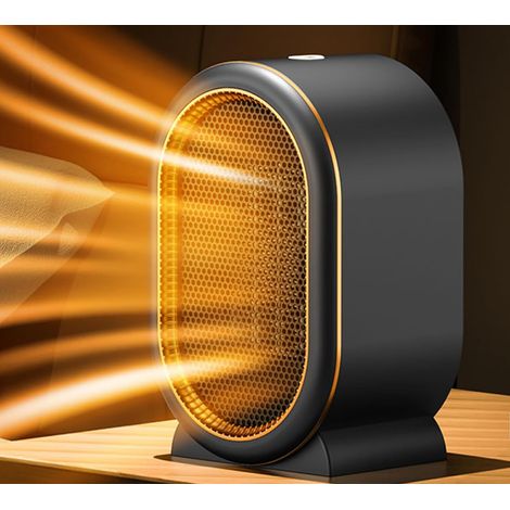 RHG Mini radiateur soufflant à économie d'énergie en céramique, protection contre la surchauffe, faible consommation d'énergie de 1201 W