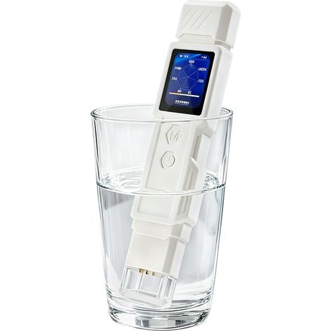 Testeur de l'eau numérique 9 en 1 pour eau potable Mesure TDS, turbidité, CE, température, salinité, GH, COT, DCO et UV275 (1/5)