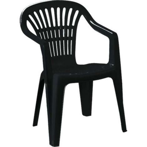 SEDIA SCILLA + BRACCIOLI PROGARDEN - PP ANTRACITE CM 54X53 H.CM 80 - 1 pezzo