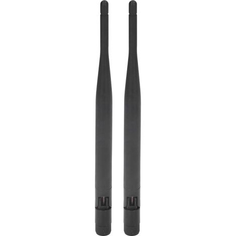 Antenne omnidirectionnelle 2 pièces, bâton pliable GSM GPRS 2G 3G LTE 4G pleine bande 5DBI à Gain élevé (1/5)