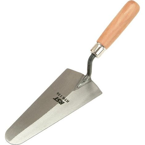 R.S.T. Gauging Trowel Wooden Handle 7In (1/3)