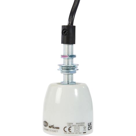 TRIXIE Supporto per lampadina in ceramica con presa Pro (1/3)