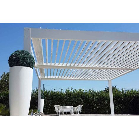 PERGOLA BIOCLIMA. MT.3X4X2,5H BIANCO P12X12 (1/3)