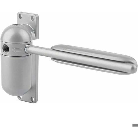 ressort de porte automatique monté en surface réglable de ferme-porte durable réglable pour la fermeture automatique(Gris) (1/4)