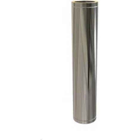 Inox-Inox tube 1000mm Convesa  Mesures Accessoires de plomberie: 80mm