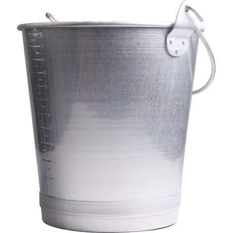 Seau en aluminium multifonction avec bec verseur 12 L (1/2)