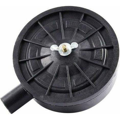 Filtre à air pour compresseur silencieux avec filetage mâle 20 mm noir régulateur de pression système de filtration efficace (1/5)