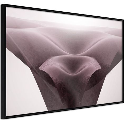 Affiche Murale Encadrée "Surreal Dunes" 30 x 20 cm Noir