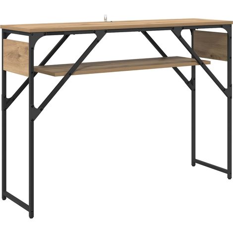 Maison Exclusive - Konsolentisch Artisan-Eiche 105x30x75cm Holzwe