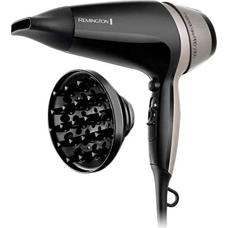Remington D5715 Thermacare Pro Asciugacapelli 2300 W Ionico 2 velocita' 3 temperature Concentratore e Diffusore colore Nero Marrone (1/5)