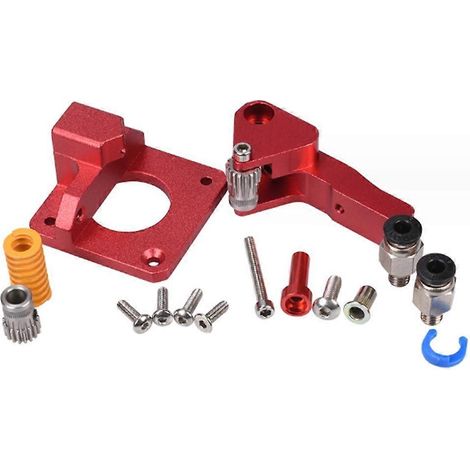 Extrudeuse à double engrenage, compatible avec pour 3 CR10 -10 Pro -10S Tornado Alimentation d'entraînement en aluminium, pour 3D Pri (1/5)