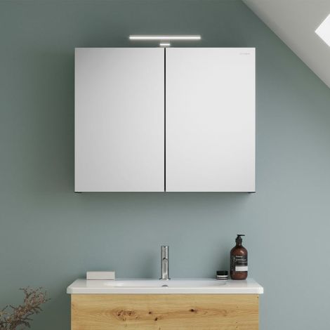 burgbad Liniq Spiegelschrank 80 x 64 cm (1/5)