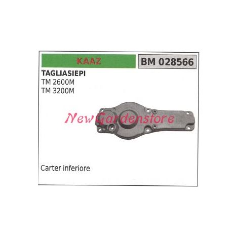Carter inferiore KAAZ tagliasiepe TM 2600M 3200M 028566