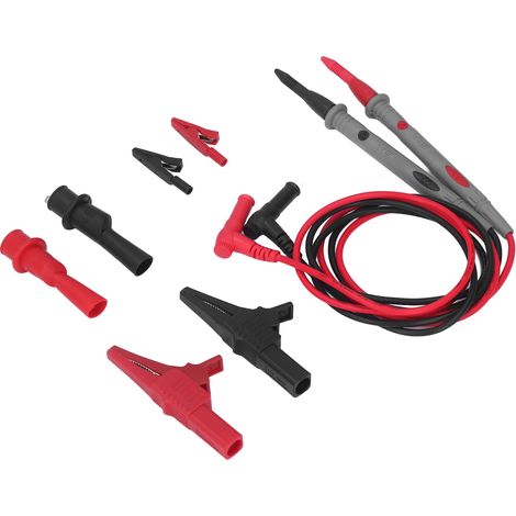 Kit de test avec pinces crocodiles pour multimètre automobile, kit de sondes de diagnostic et de réparation JT8013 (1/5)
