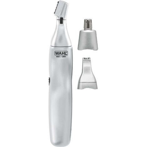 Tondeuse de précision 3 en 1 pour oreilles, nez et sourcils Wahl Argent (1/4)