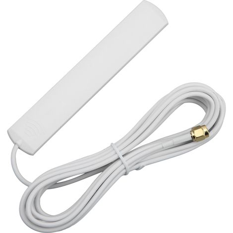Antenne WiFi TP‑002 8DBI pleine bande 2G 3G 4G 5G, gain élevé, antenne sans fil pour maison, couleur blanche. (1/5)