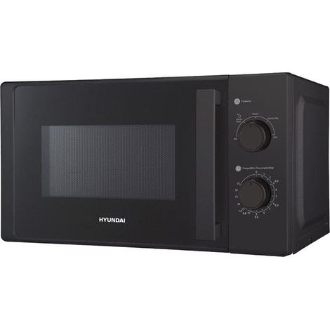 Microondas 20L HYUNDAI HMW2700N Cristal negro Cristal negro , (1/2)