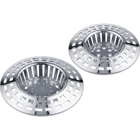 Cornat Haarsieb Kunststoff Set 2 Stück Ø 60 und 70 mm, für Ablaufventile Haarsieb