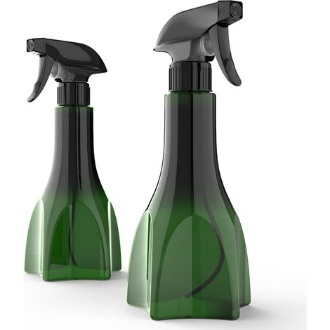 Vaporisateur Vide 400ML, Bouteille de Vaporisateur pour Cheveux, 2 Mode Spray Flacon Pompe à Gâchette, Vaporisateur pour Désinfection, Coiffure, Nettoyage, Jardinage,1 pièce, (1/5)