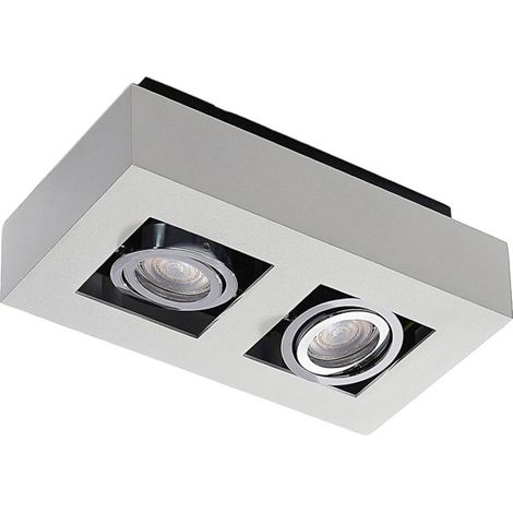 Ceiling Lightdimmable 'Vince' made of Aluminium for Hallway (1/5)
