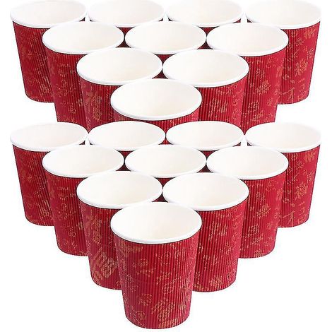 20 gobelets jetables