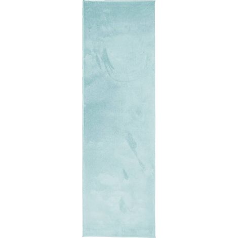 Maison Exclusive - Alfombra de pelo corto OVIEDO verde 80x250 cm