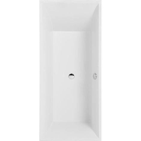 VB Badewanne Squaro 1800x800x525mm re-eckig m. System HE TP2 Weiß Alpin (1/5)