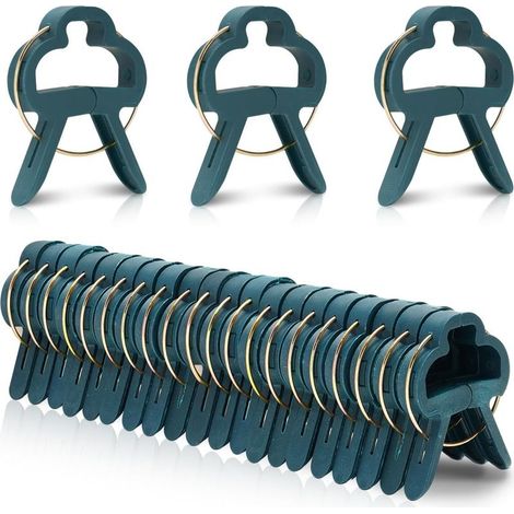 50 Pieces Clips Plantes,Pince Attache Plantes Grimpante,Tuteur pour Tomates,Vigne,Légumes S Taille (1/5)