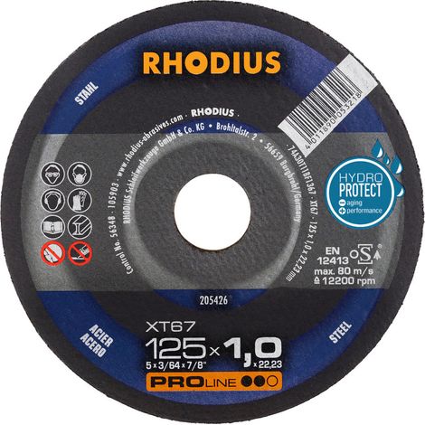 Disque à tronçonner pour meuleuse Ø125x1,0mm – Acier à haute résistance – Coupe précise – Lot de 50 disques extra-fins (1/4)
