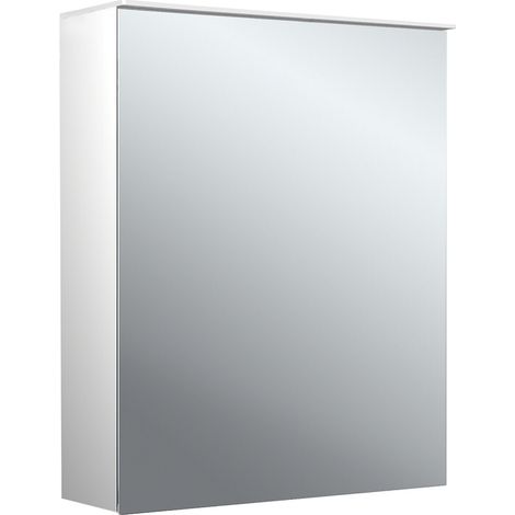 emco pure 2 Design LED-Lichtspiegelschrank mit Lichtsegel, 1 Tür (1/5)