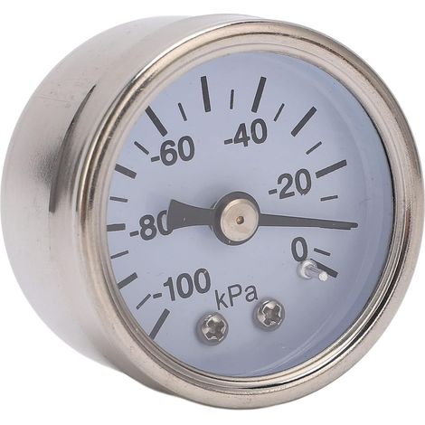 Manomètre à Vide Rempli de Liquide en Acier Inoxydable 1/8 Po – Outil de Mesure Durable pour les Applications Industrielles (1/5)
