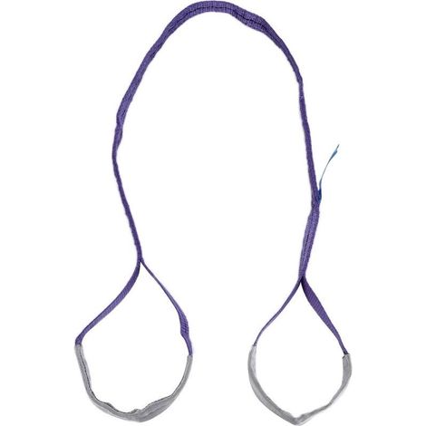 Sangle de levage plate 1T PES, sangle épaisse, accessoire pour le transport, 2 mètres (1/5)