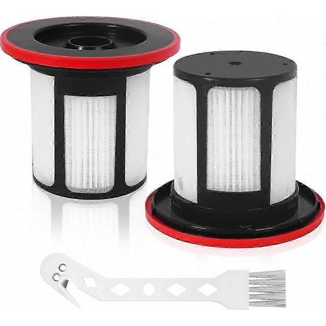 Filtres de rechange Bosch Unlimited 6, lot de 2, compatibles aspirateur sans sac, haute performance, pièces détachées originales, pour modèle série 6, emballage double. (1/4)