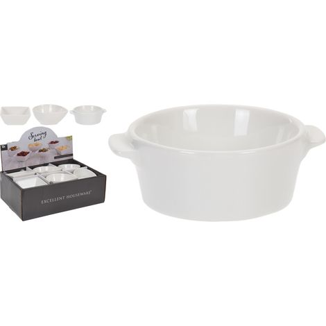 1 CIOTOLINA IN PORCELLANA PER STUZZICHINI 10CM FORMA ASSORTITA