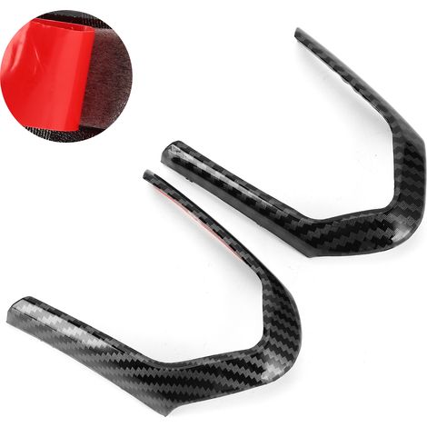 Lenkradverkleidung im Carbonfaser-Stil für 5er BMW F10 F18 (2013-2017) (Rechtwinklig) (1/5)