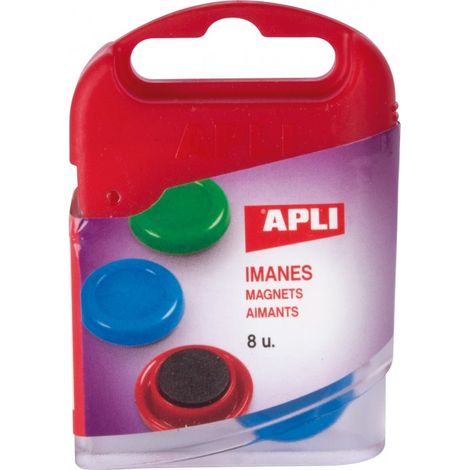 Magnete apli 20 mm hochwertiges magnetisches Material 8 Stück