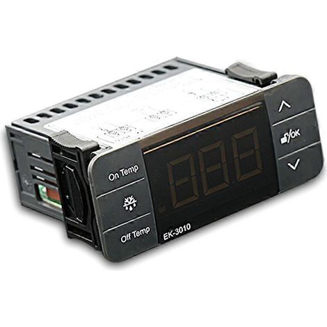 EK-3010 Temperatursensor 220V mit Sonde für Kühl- und Gefrierschränke (1/5)