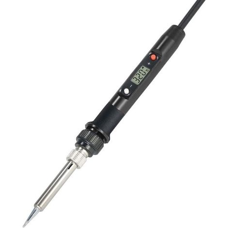 Fer à souder électrique 80W – Réglage température 180-480℃ – Écran LCD – Poignée silicone ergonomique – Câble 1400mm (1/4)