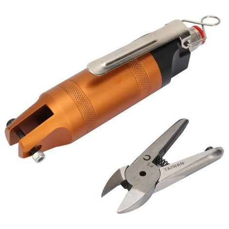 Ciseaux pneumatiques industriels HS10, outil de coupe pour plastique de 2,6 à 4 mm (HS10-F3)